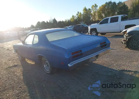 1971 Plymouth Duster from USA, damaged, VIN VL29C1B234025